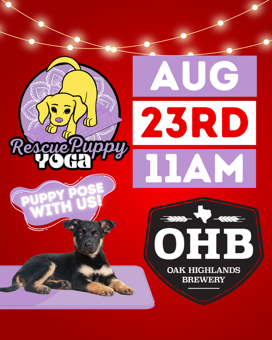 Rescue Puppy Yoga @ Oak Highlands Brewery
