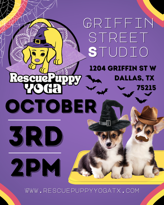 Rescue Puppy Yoga @ Griffin Street Studio