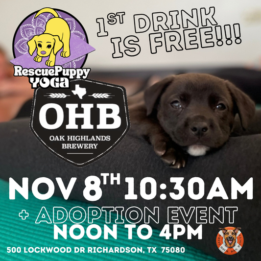 Rescue Puppy Yoga @ Oak Highlands Brewery
